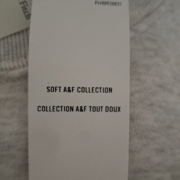 Vintage Abercrombie & Fitch Soft Collection SweatShirt  XL Gray/ Red Pullover - Picture 8 of 8